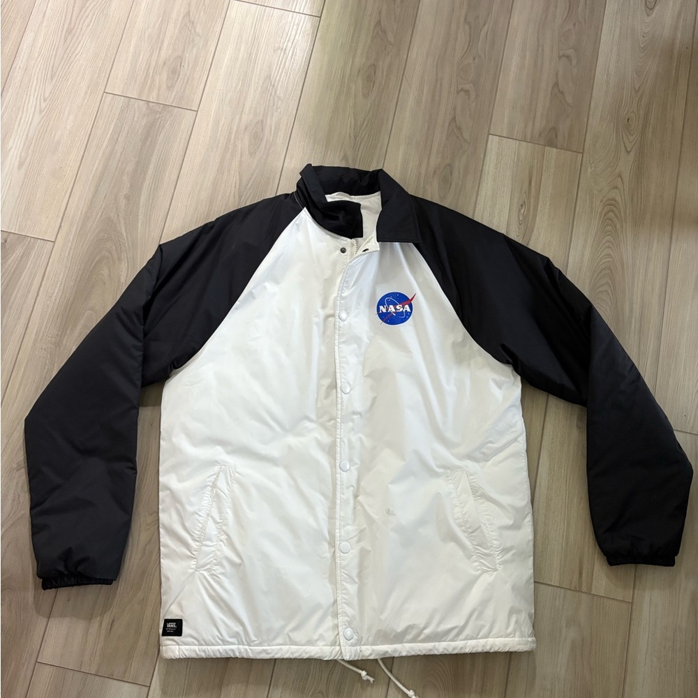 Black and White Men's Vans Jacket